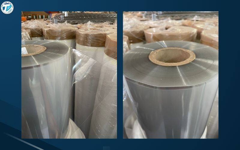 Màng PET cuộn dày là vật liệu nhựa kỹ thuật cao được sản xuất từ hạt PET